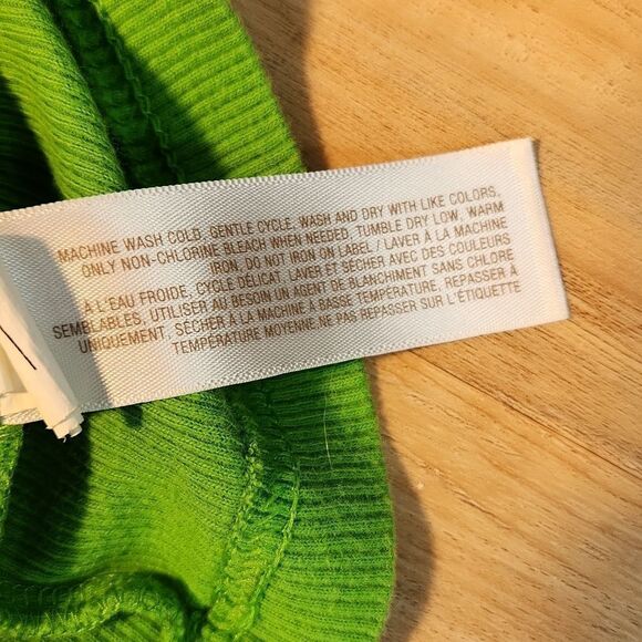 💜Old Navy Green Ribbed Tanktop Large - Picture 6 of 7